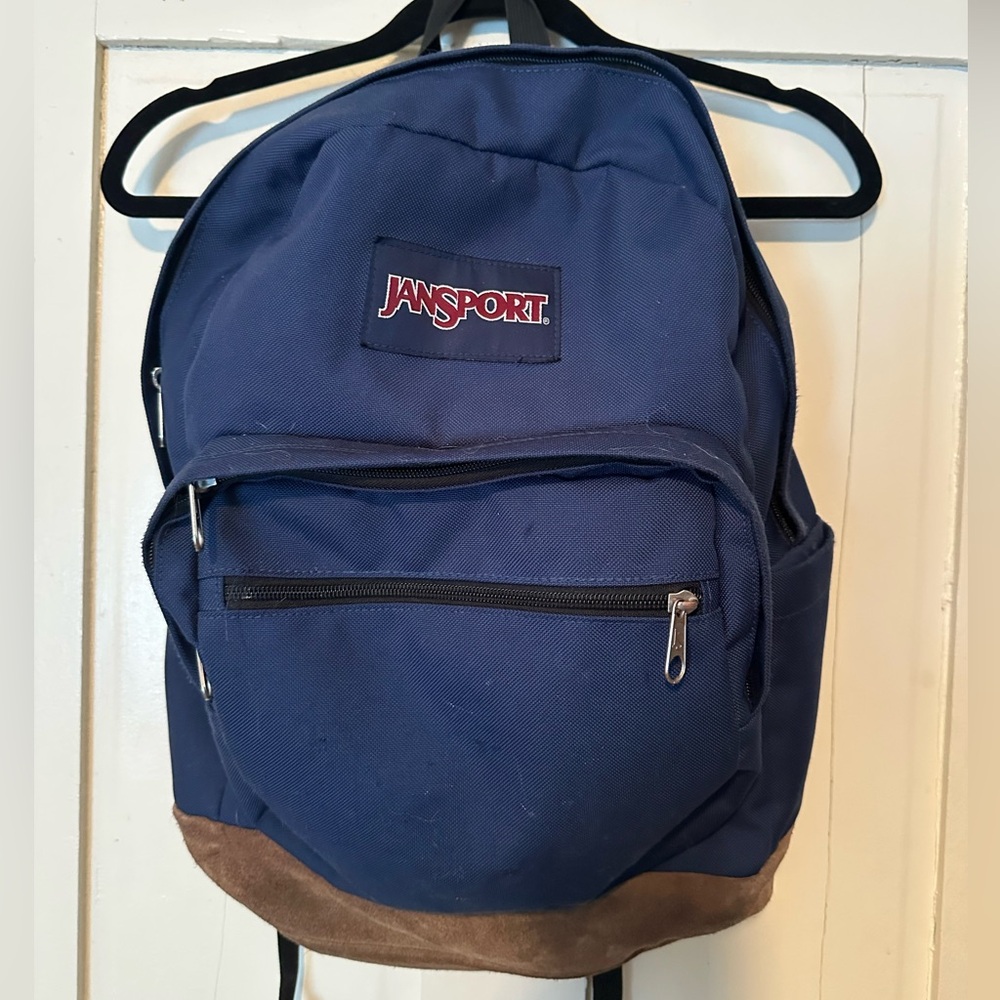 JanSport Navy Blue Right Pack Premium Backpack
